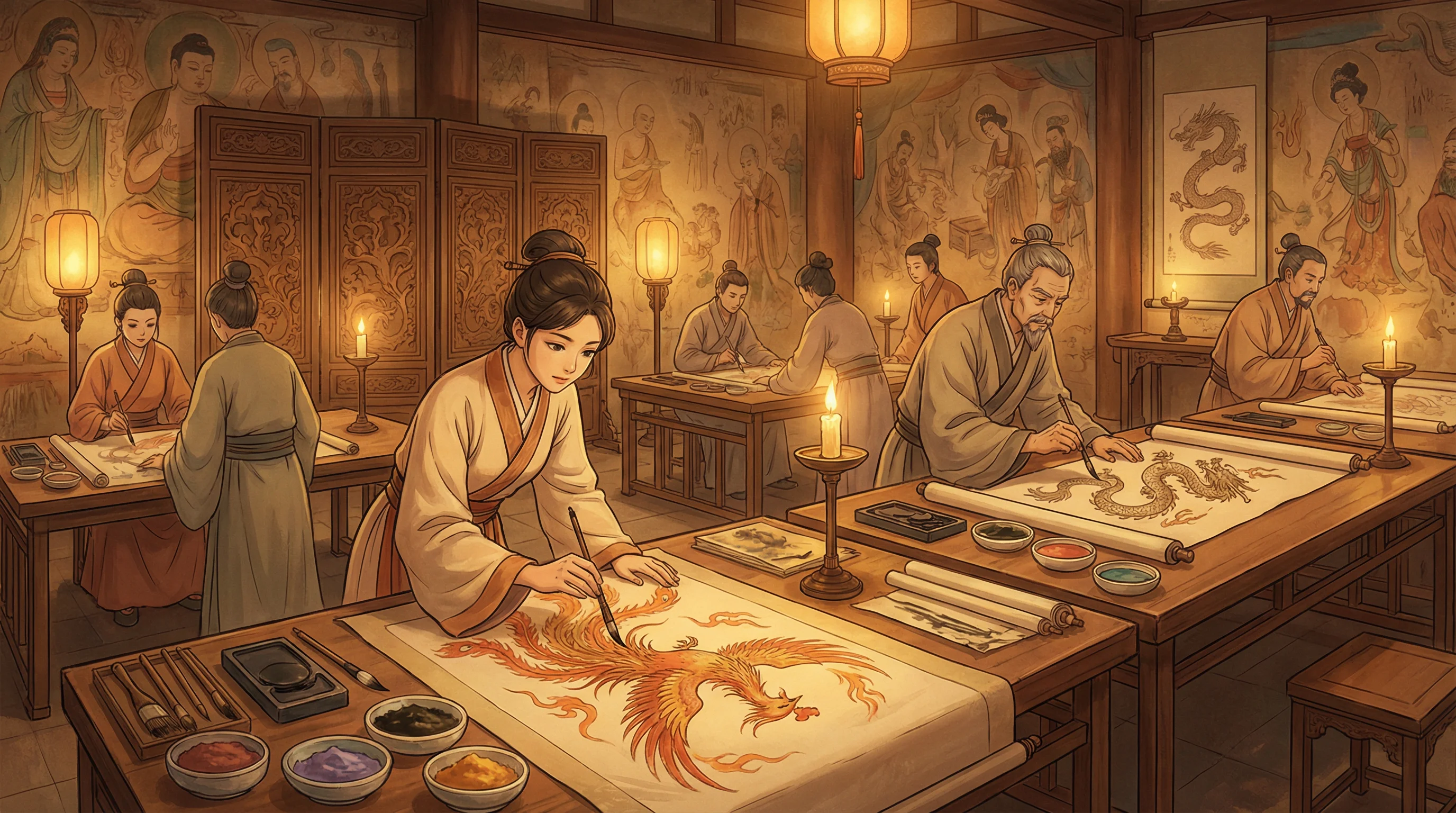 画师入驻 - 100款夜间禁用软件APP入口 国风动漫画师